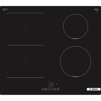 Integreeritav induktsioonpliidiplaat Bosch PVS611BB6E, 60 cm, must, 6900 W