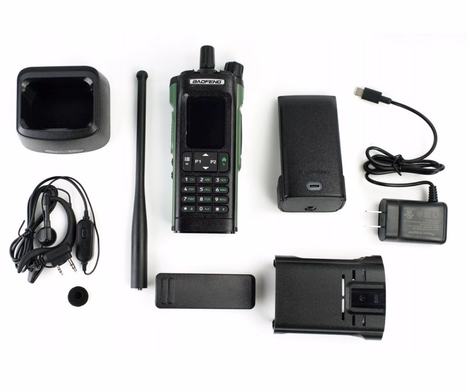 Käsiraadio BAOFENG DM-32E HTQ, DMR/FM, GPS ja APRS, Air Band 108–136 MHz - 3