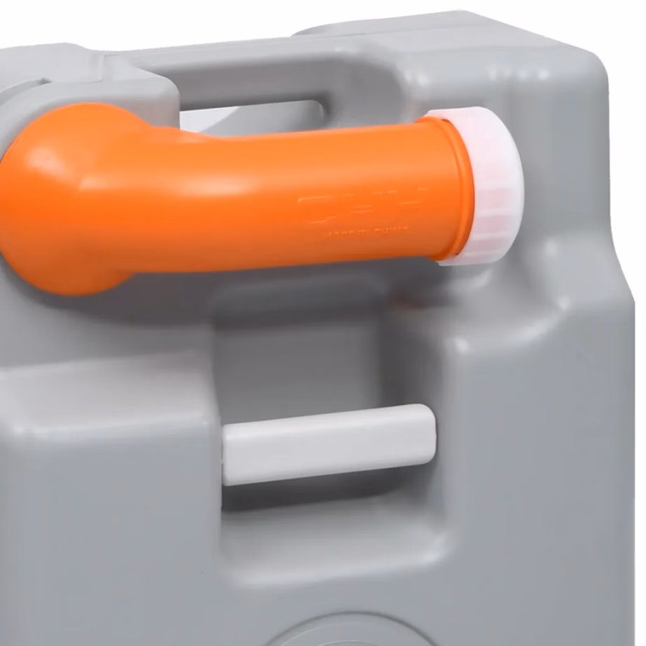Ratastega veepaak matkamiseks, 25 l, hall, HDPE PP, reguleeritava sangaga - 8