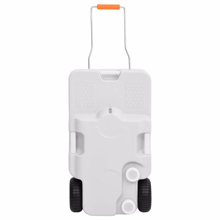 Ratastega veepaak matkamiseks, 30 l, hall HDPE - 2