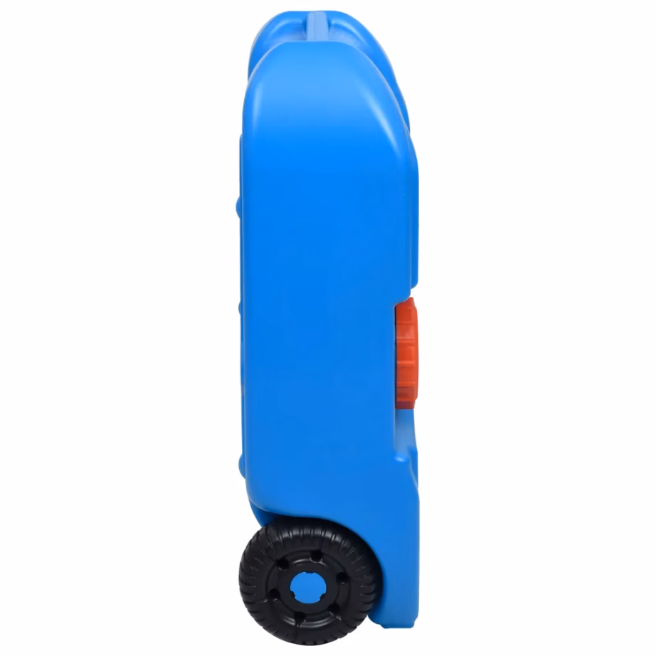Ratastega veepaak matkamiseks, 40 l, sinine - 3
