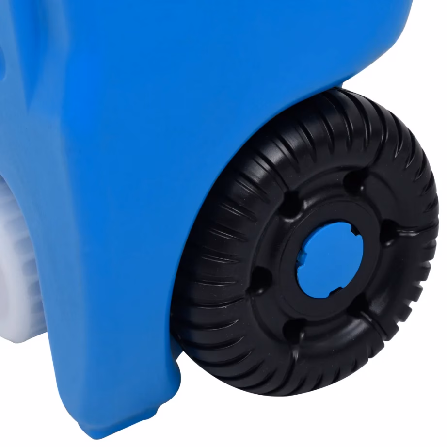 Ratastega veepaak matkamiseks, 40 l, sinine - 6