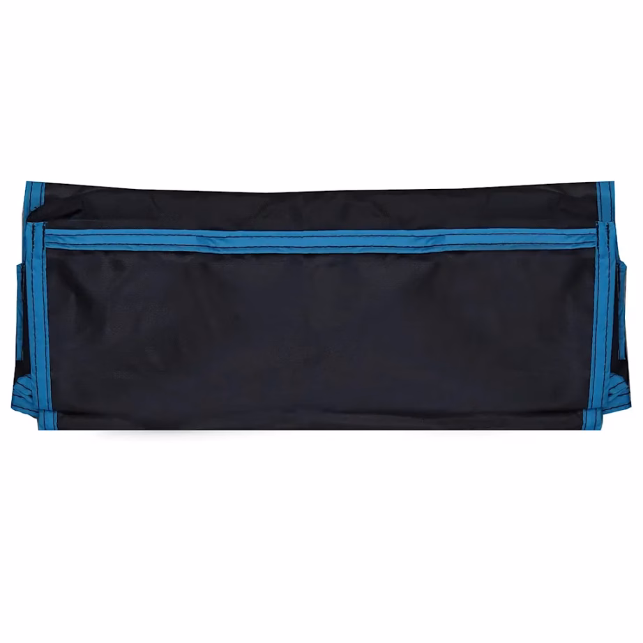 Rippuv matkatarvete hoiukott, must-sinine Oxford, 140 x 40 cm - 11