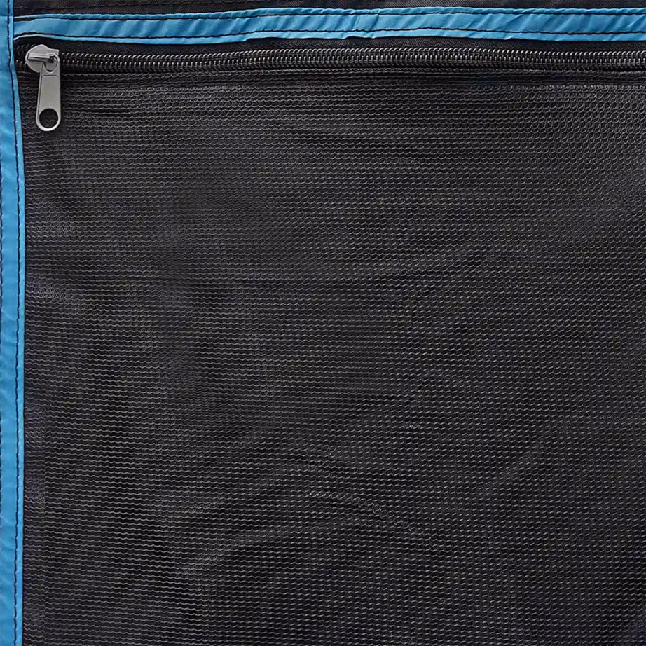 Rippuv matkatarvete hoiukott, must-sinine Oxford, 140 x 40 cm - 9