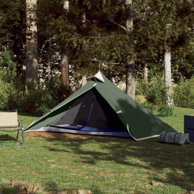 Riputatav ühe inimese tipi-matkatelk, roheline, veekindel, 255 x 153 x 130 cm
