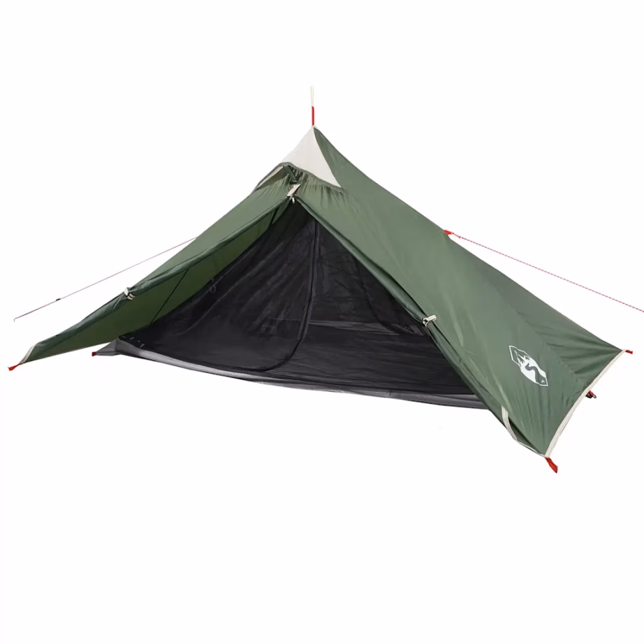 Riputatav ühe inimese tipi-matkatelk, roheline, veekindel, 255 x 153 x 130 cm - 6