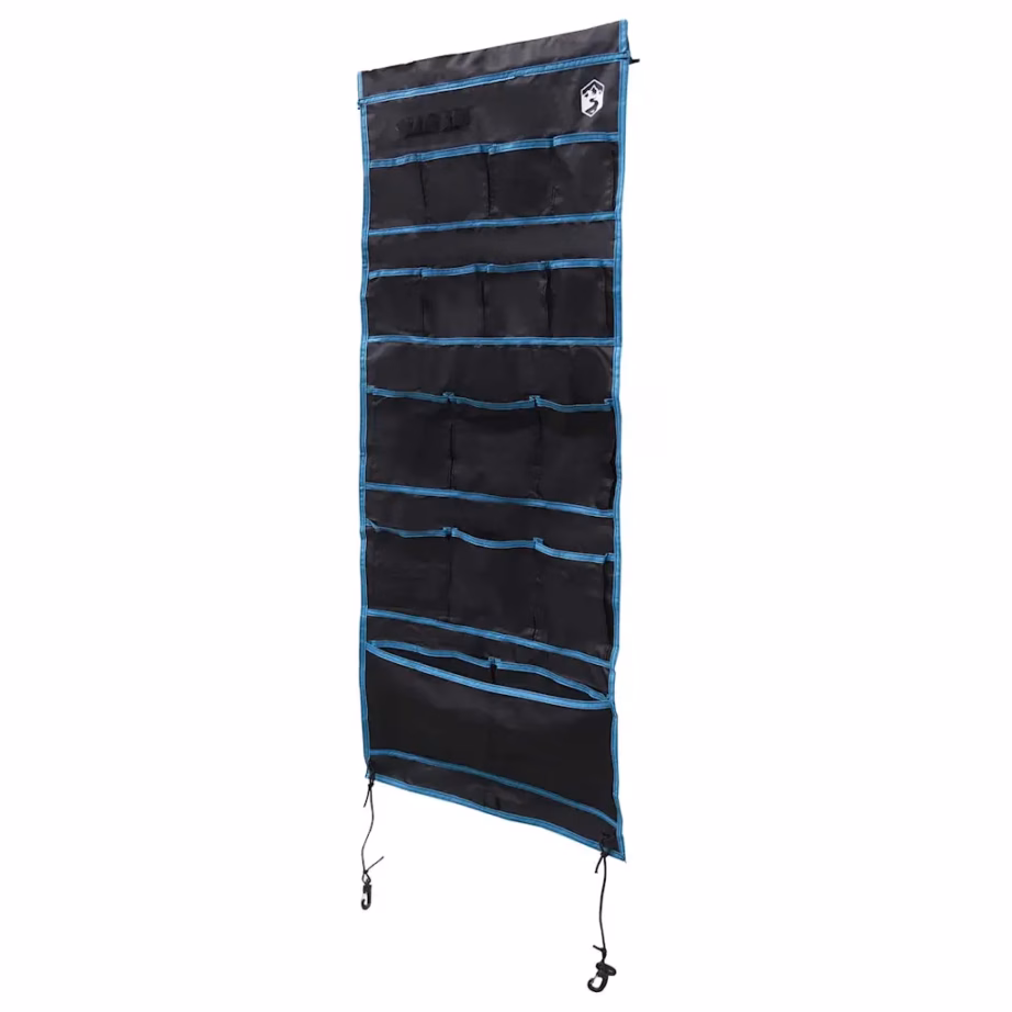 Riputatav välihoiukott telkimiseks, must-sinine, Oxford, 125 x 48 cm - 2