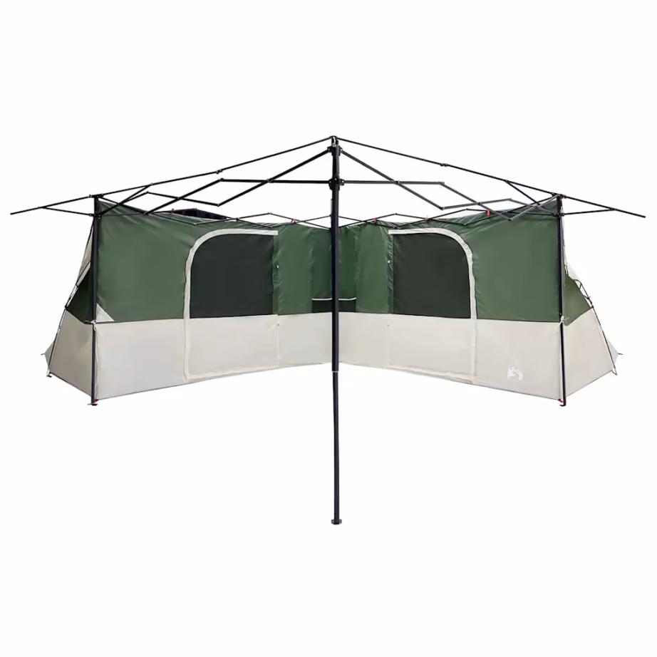 Pere telk varikatusega, roheline, taft, 520 x 520 x 190 cm - 13