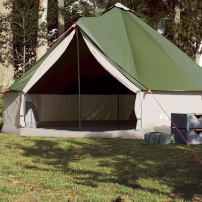 Veekindel tipi peretelk 8 inimesele, roheline, 410 x 410 x 250 cm