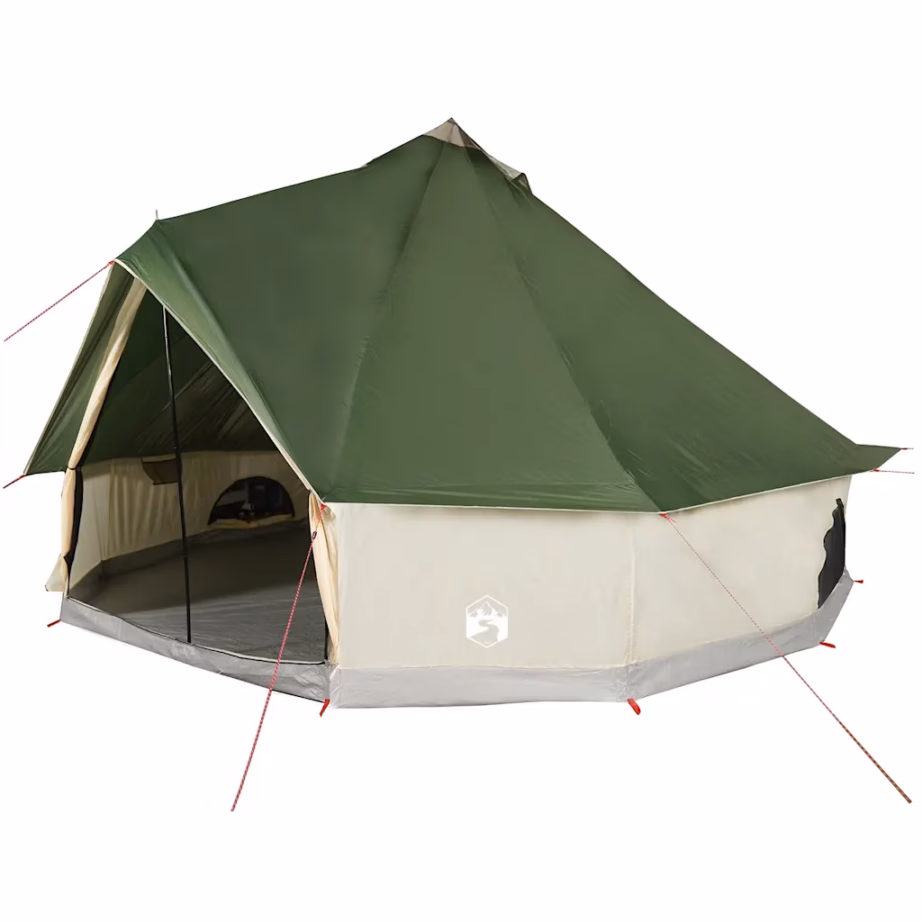 Veekindel tipi peretelk 8 inimesele, roheline, 410 x 410 x 250 cm - 2