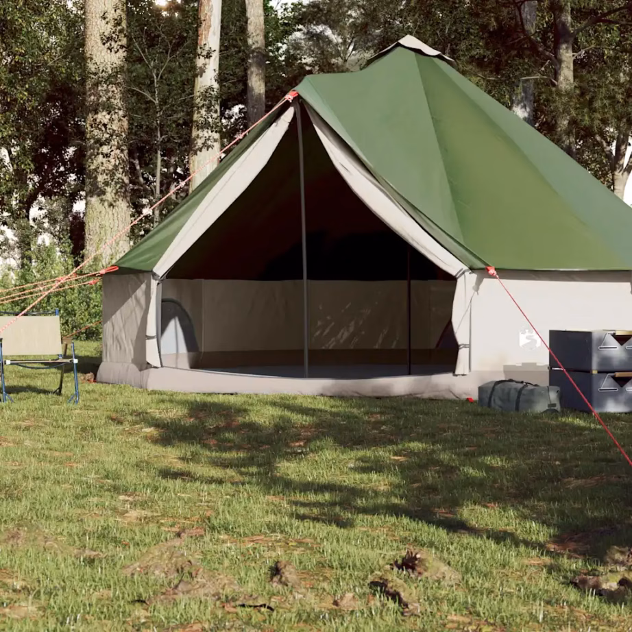 Veekindel tipi peretelk 8 inimesele, roheline, 410 x 410 x 250 cm - 3