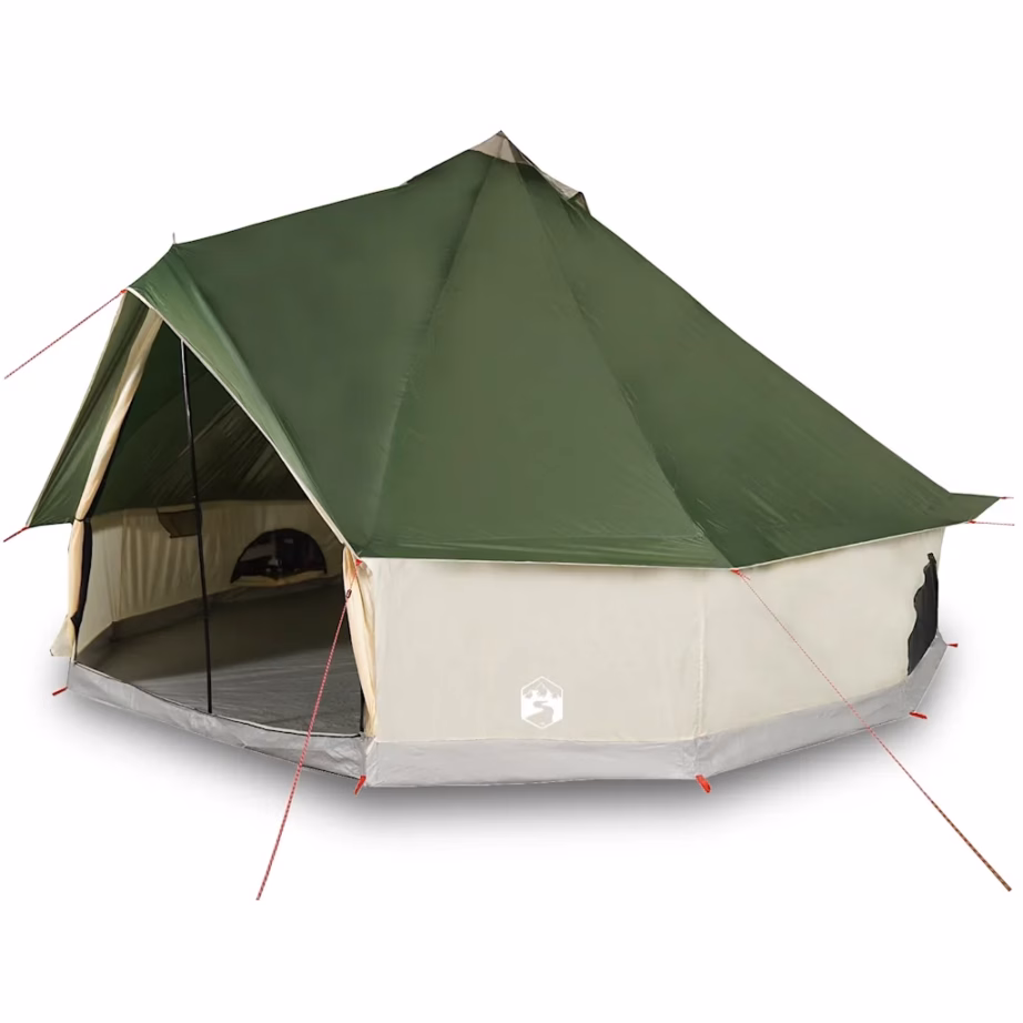 Veekindel tipi peretelk 8 inimesele, roheline, 410 x 410 x 250 cm - 4