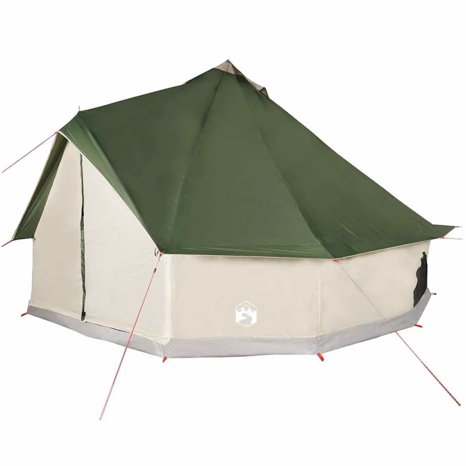 Veekindel tipi peretelk 8 inimesele, roheline, 410 x 410 x 250 cm - 5