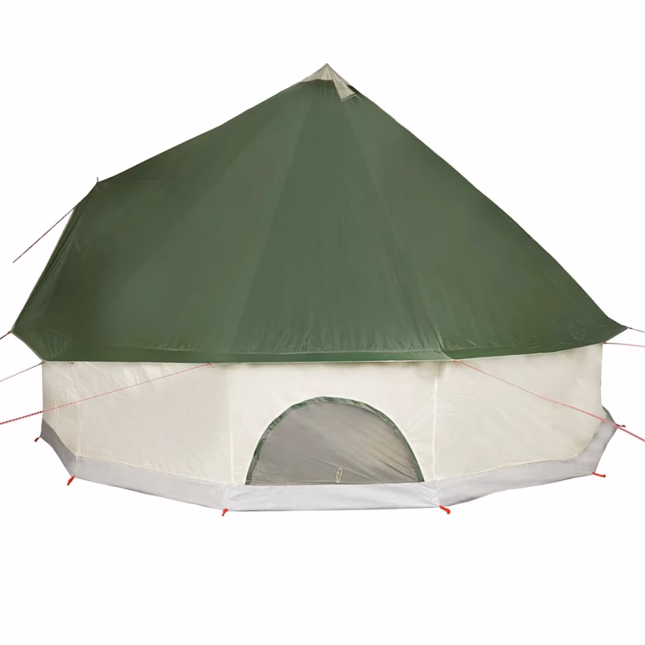 Veekindel tipi peretelk 8 inimesele, roheline, 410 x 410 x 250 cm - 9