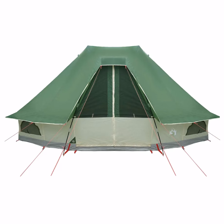 Tipi peretelk õhuavaga, roheline taft, 6-le, 466 x 310 x 240 cm - 11