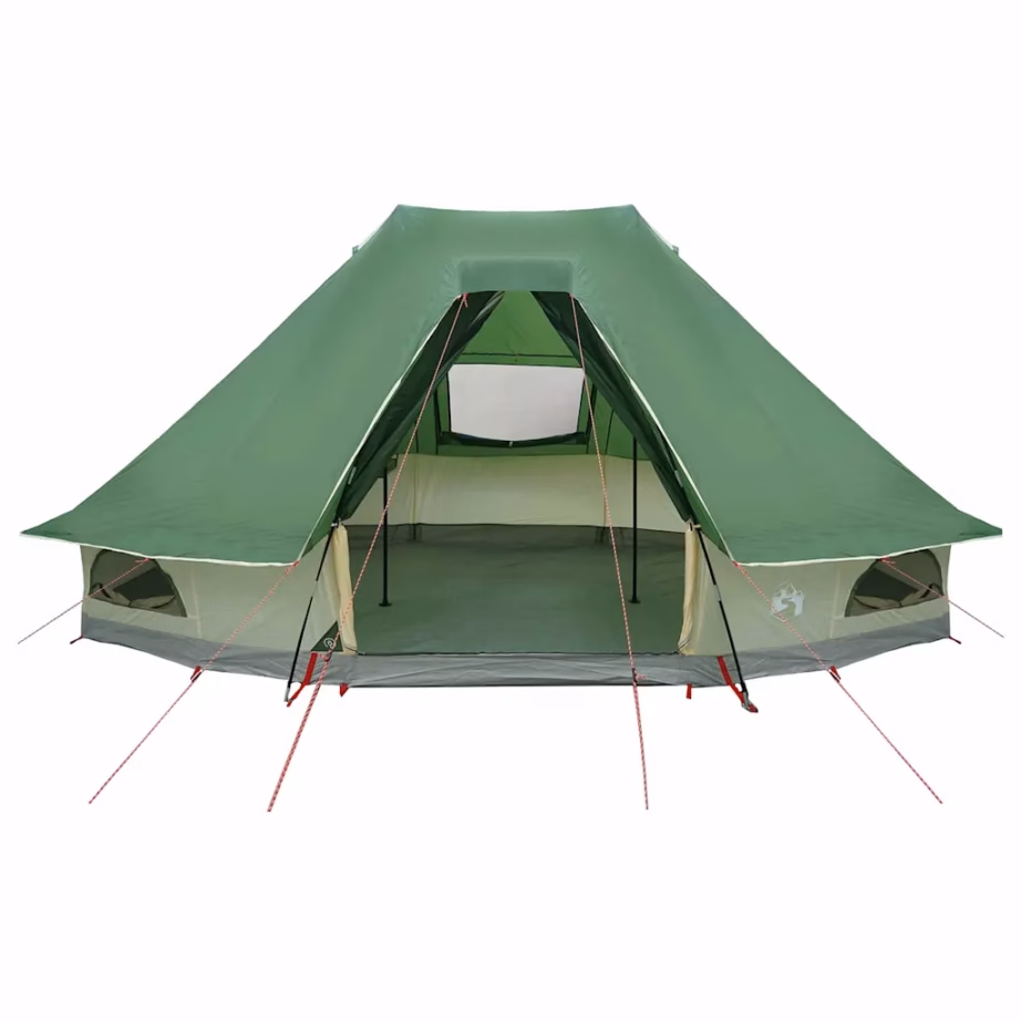 Tipi peretelk õhuavaga, roheline taft, 6-le, 466 x 310 x 240 cm - 4