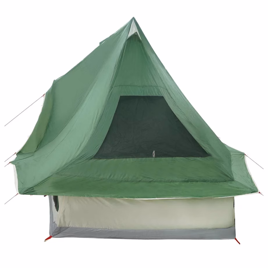 Tipi peretelk õhuavaga, roheline taft, 6-le, 466 x 310 x 240 cm - 5