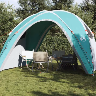 Veekindel roheline peotelk võrguustega, 360 x 360 x 219 cm