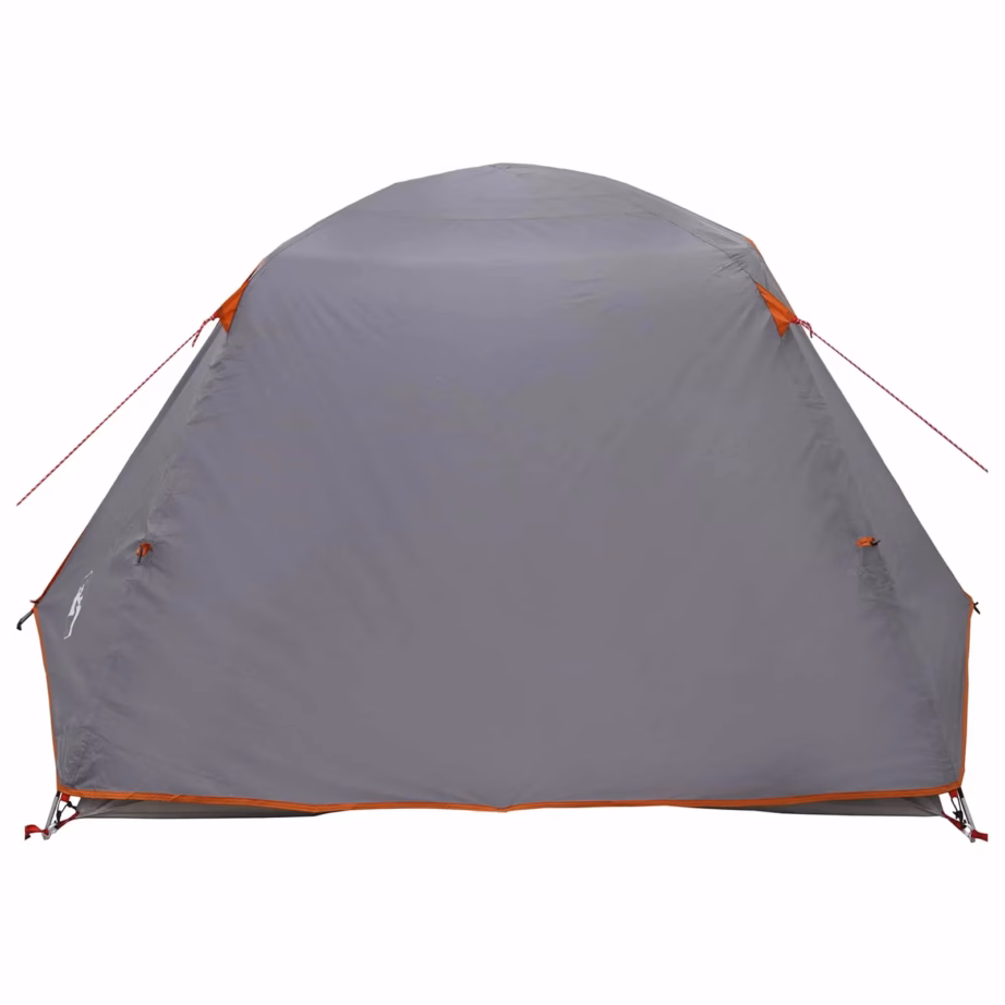 Seljakotitelk 2 inimesele, hall ja oranž, 185T polüester PU-kattega, 220 x 138 x 113 cm - 6