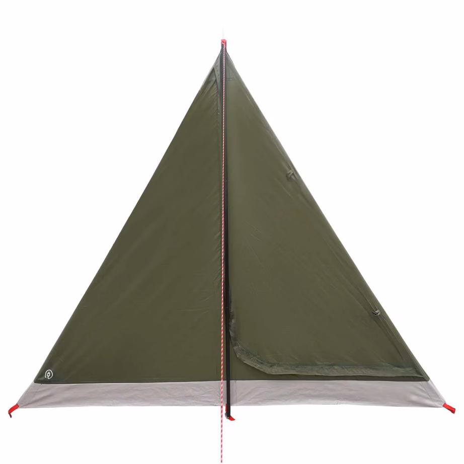 Kerge seljakotitelk 2 inimesele, oliiviroheline, veekindel 185T polüester, 225 x 130 x 142 cm - 4
