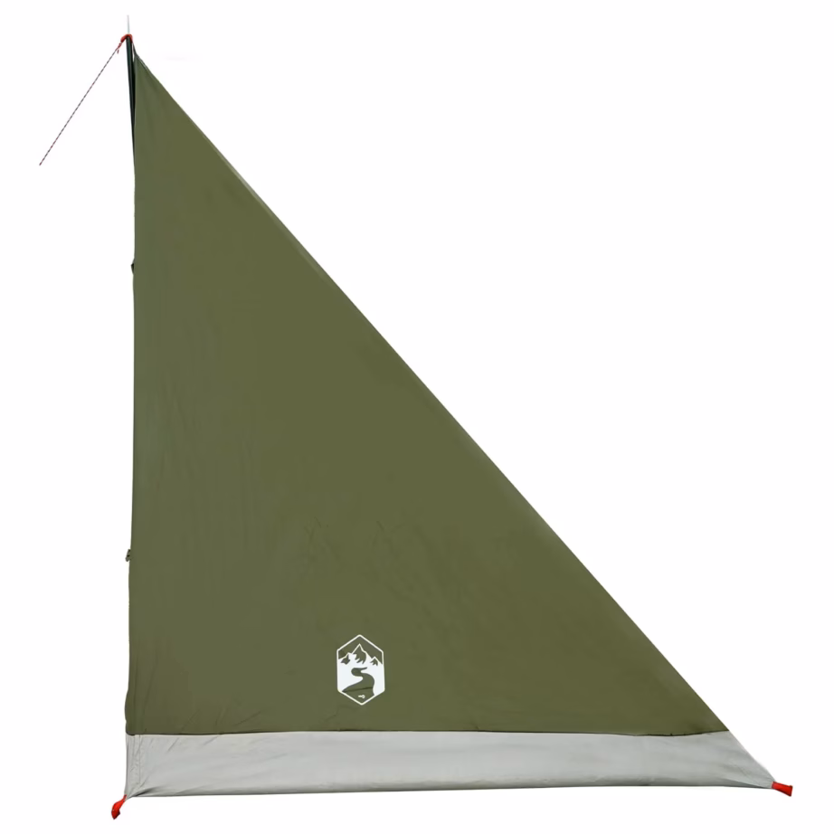 Kerge seljakotitelk 2 inimesele, oliiviroheline, veekindel 185T polüester, 225 x 130 x 142 cm - 5
