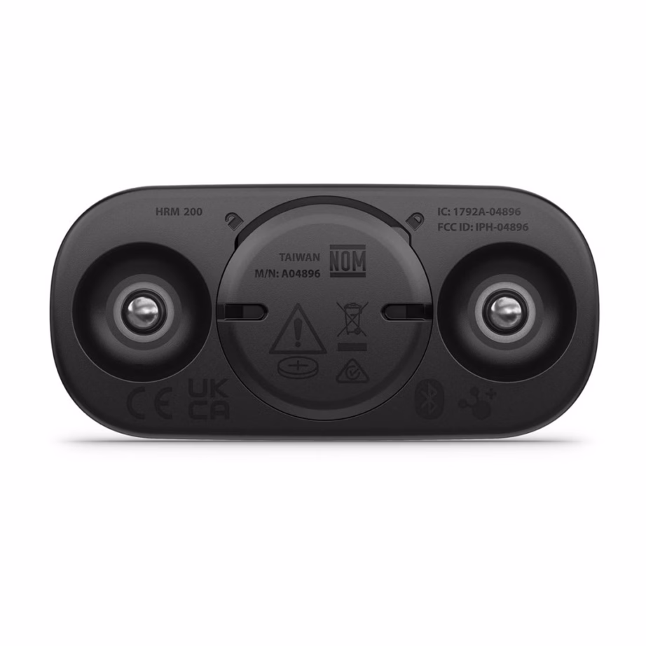 Rindkere pulsiandur Garmin HRM 200, Bluetooth/ANT+, reguleeritav rihm 56–72 cm - 3