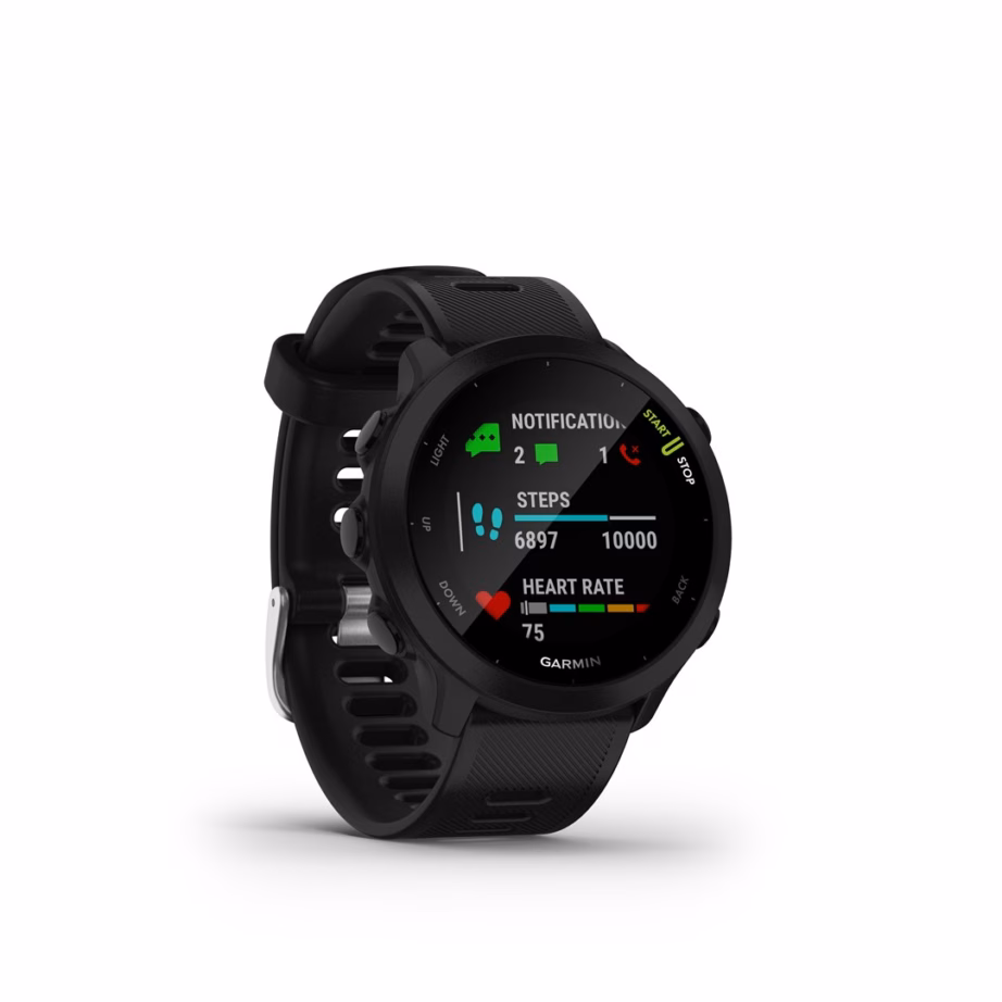 Nutikell Garmin Forerunner 55, 42 mm, 1,04″ ekraan, GPS - 9