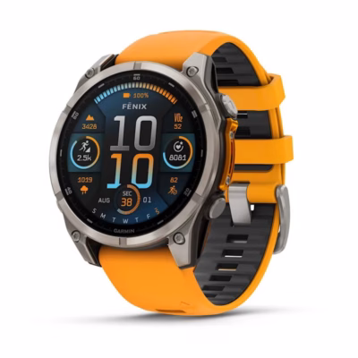 Nutikell Garmin fenix 8, 1,4" AMOLED puuteekraan, 47 mm, 454 × 454, Wi‑Fi ja GPS, grafiit