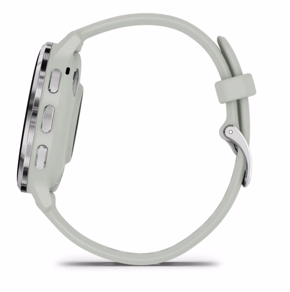 Nutikell Garmin Venu 3S, 1,2" AMOLED puuteekraan, 41 mm, Wi‑Fi ja GPS, hall/hõbedane (5)