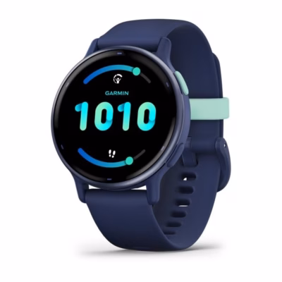 Nutikell Garmin vívoactive 5, 1,2" AMOLED puuteekraan, 42 mm, Wi‑Fi, GPS, sinine