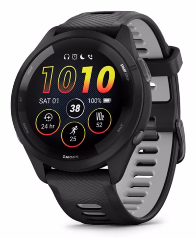 Nutikell Garmin Forerunner 265, 1,3" AMOLED puuteekraan, GPS, Wi‑Fi, 46 mm