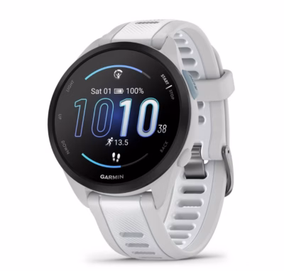Nutikell Garmin Forerunner 165, 1,2" AMOLED puuteekraan, 390 × 390, hall, GPS
