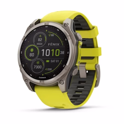 Nutikell Garmin fenix 8, 47 mm, 1,3" puuteekraan, 260 × 260, titaan, Wi‑Fi ja GPS