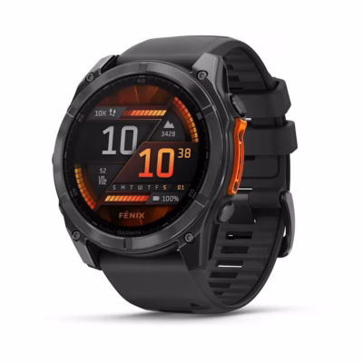 Nutikell Garmin Fenix 8, 51 mm, 1,4" AMOLED puuteekraan, Wi‑Fi, GPS, titaan