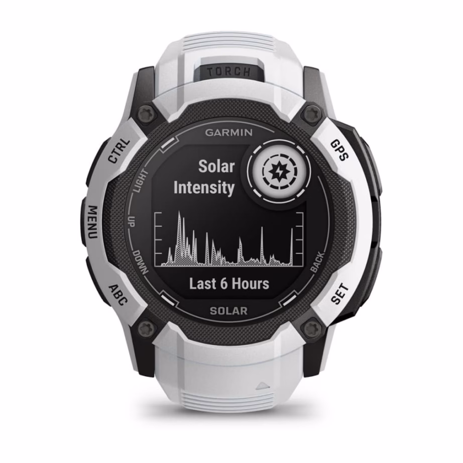 Nutikell Garmin Instinct 2X Solar, 50 mm, 1,1″ MIP, 176 × 176, GPS, valge - 2