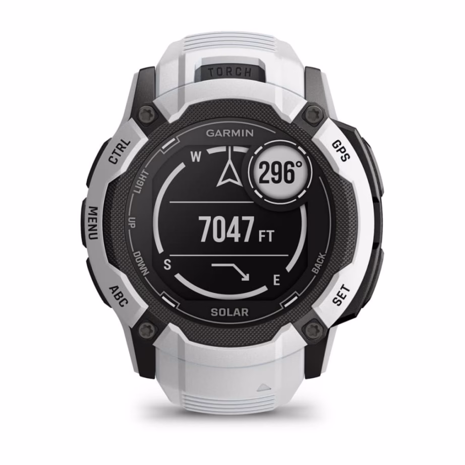 Nutikell Garmin Instinct 2X Solar, 50 mm, 1,1″ MIP, 176 × 176, GPS, valge - 11