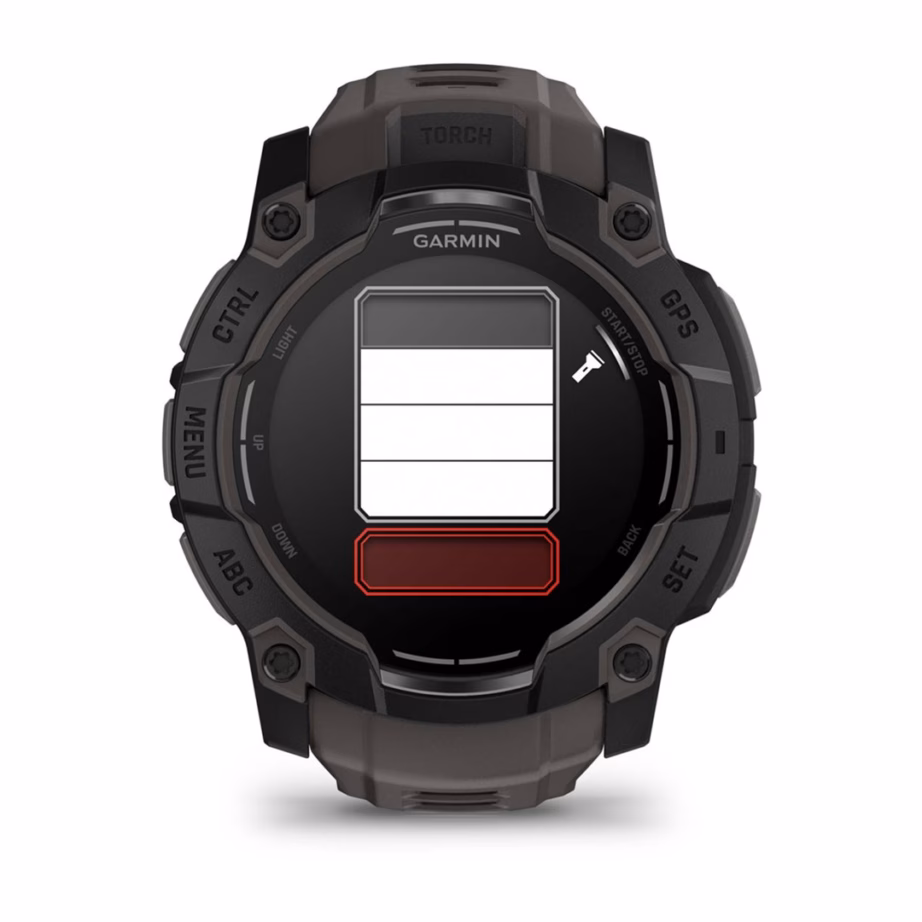 Nutikell Garmin Instinct 3 AMOLED, 1,3″ puuteekraan, 50 mm, GPS, must - 5