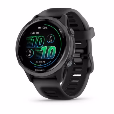 Nutikell Garmin Forerunner 570, 42 mm, 1,2" AMOLED puuteekraan, Wi‑Fi ja GPS, must