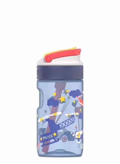 Laste joogipudel Kambukka Lagoon Police Patrol, 400 ml, lekkekindel, kõrrega