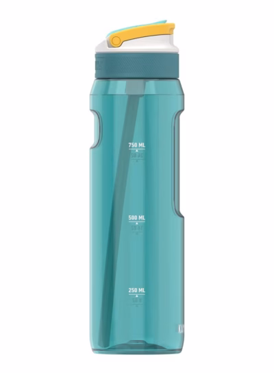 Joogipudel kõrrega Kambukka Lagoon 1000 ml, Tritan, Zesty Roheline
