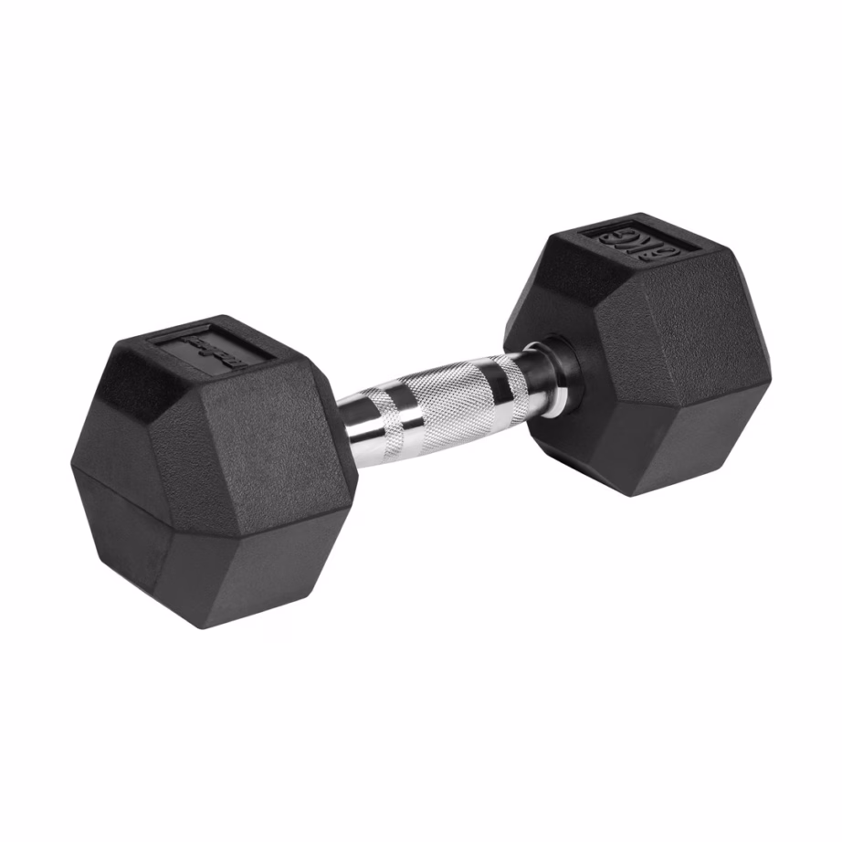 Kummikattemalmi HEX-hantlite komplekt Rebel ACTIVE, 2 × 6 kg - 3