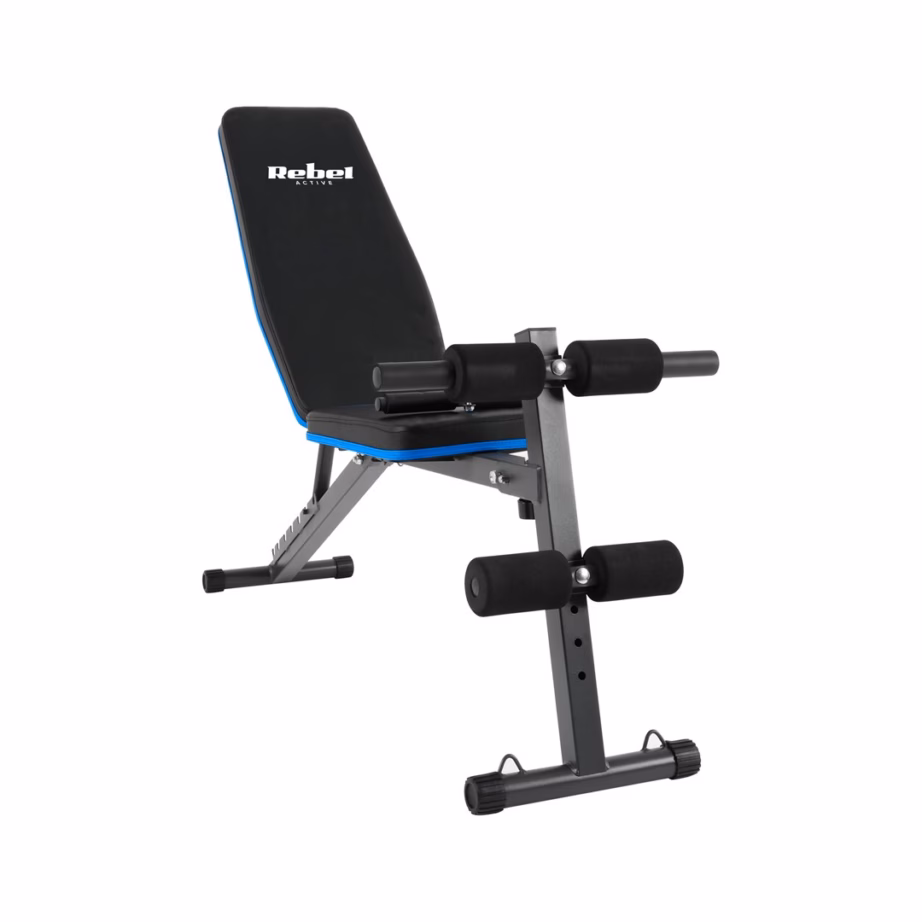 Kaldtreeningpink Rebel Active, jalgade fiksaator ja kummilindid, max koormus 160 kg - 2