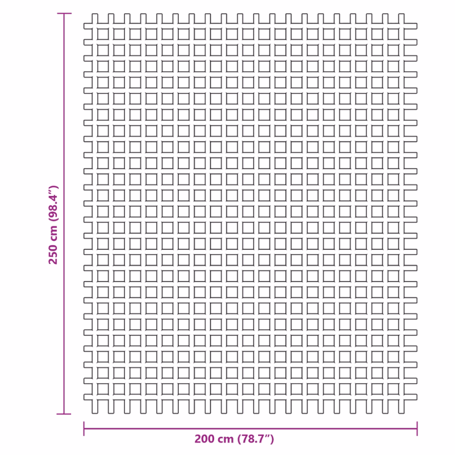 PVC-vahtkattega telgivaip, sinine, 2,5 x 2 m - 7