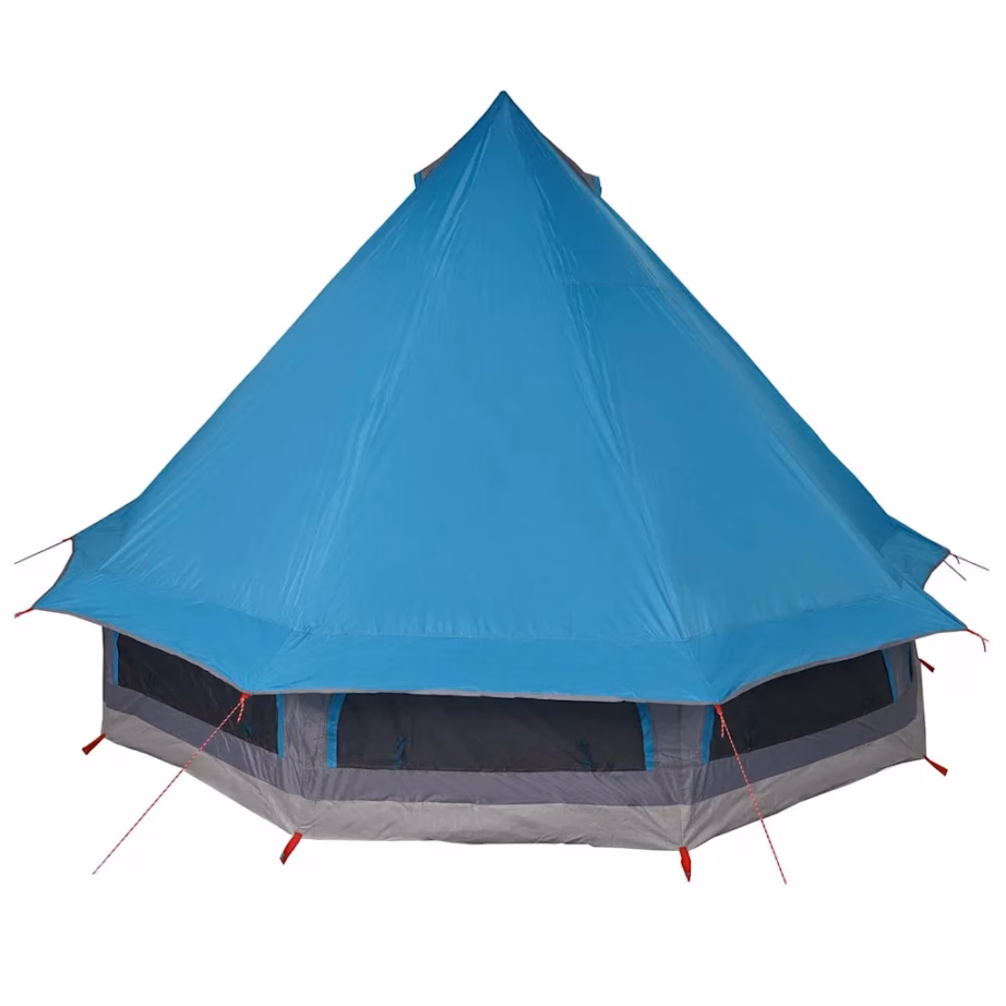 Sinine tipi peretelk varikatusega, taft, 6-le, 404 x 370 x 270 cm - 6