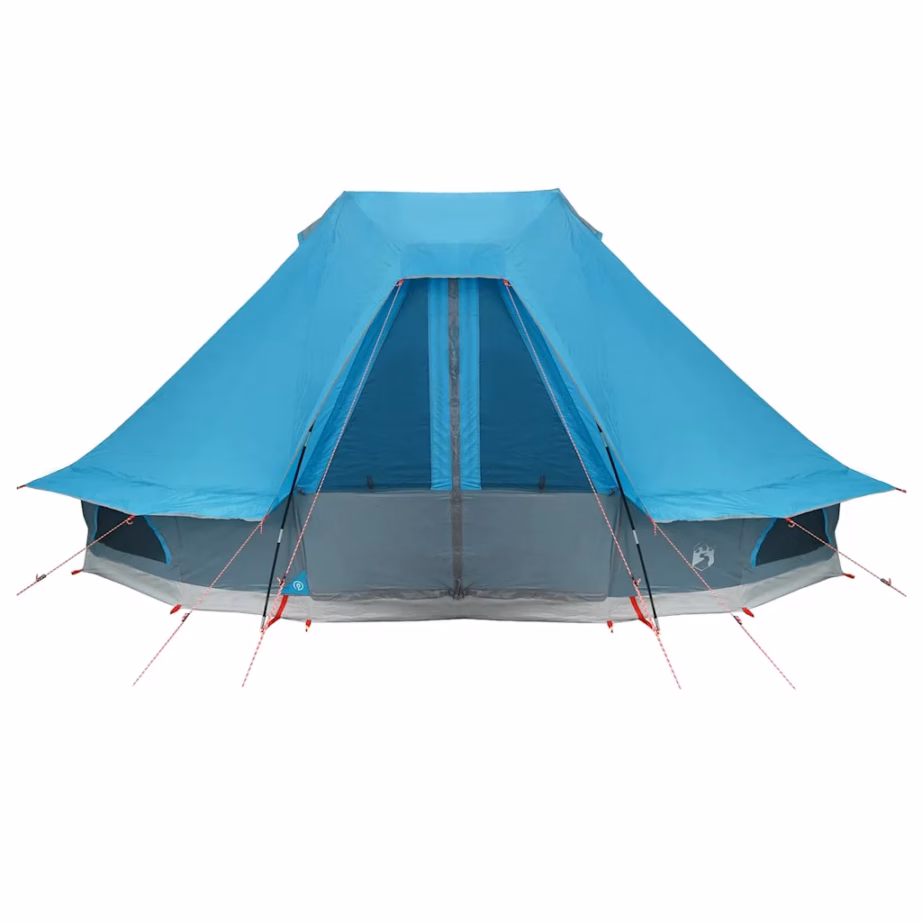 Sinine tipi telk 6-le, taftist, 466 x 310 x 240 cm, kandekotiga - 11