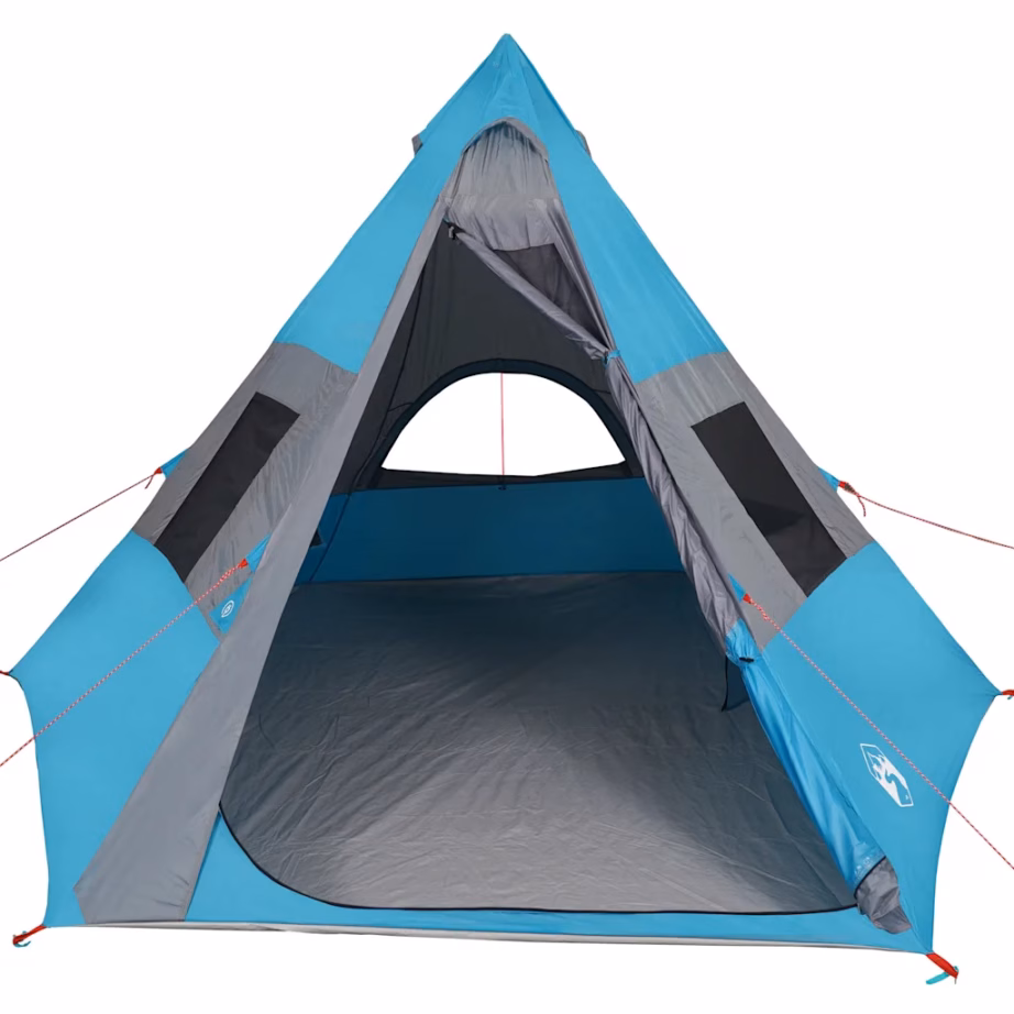 Veekindel sinine tipi-matkatelk 7 inimesele, 350 x 350 x 233 cm - 5