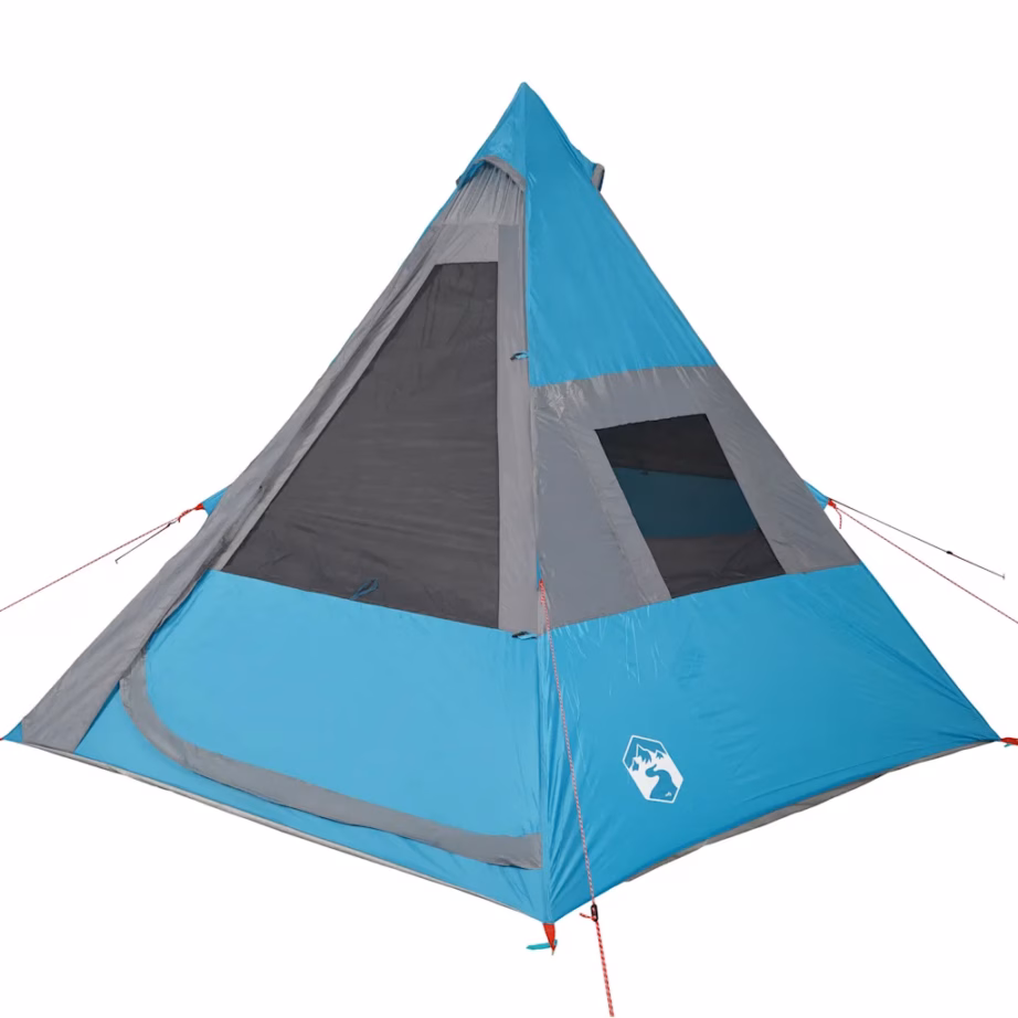 Veekindel sinine tipi-matkatelk 7 inimesele, 350 x 350 x 233 cm - 6