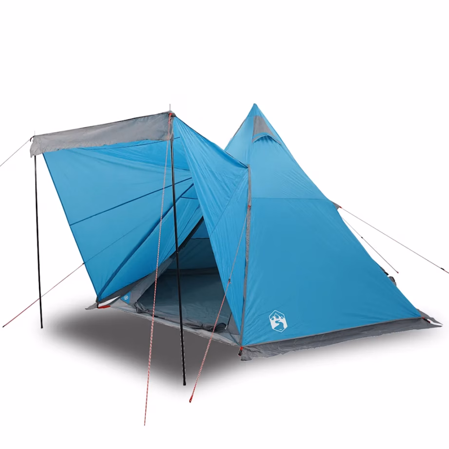 Veekindel tipi peretelk 6 inimesele, sinine, 408 x 350 x 240 cm - 2