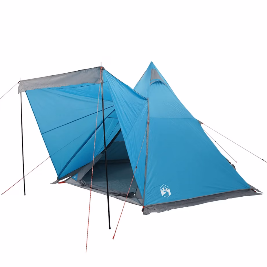 Veekindel tipi peretelk 6 inimesele, sinine, 408 x 350 x 240 cm - 3