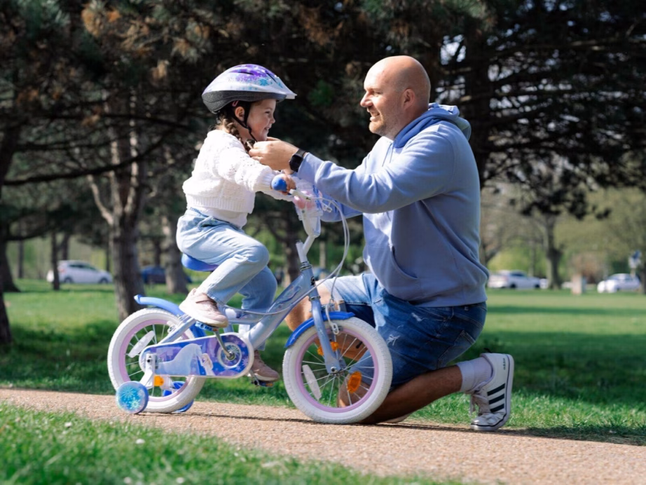 Laste jalgrattakiiver HUFFY Disney Frozen, suurus M (53–58 cm), lilla, matt - 7
